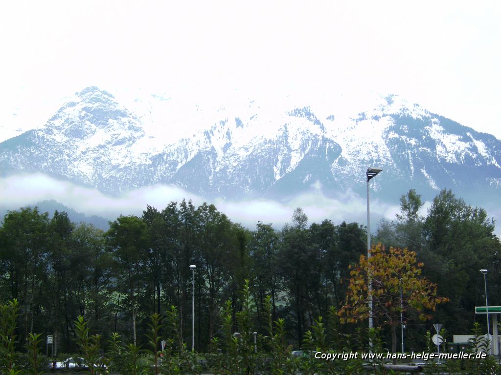 auf Rastplatz in Österreich