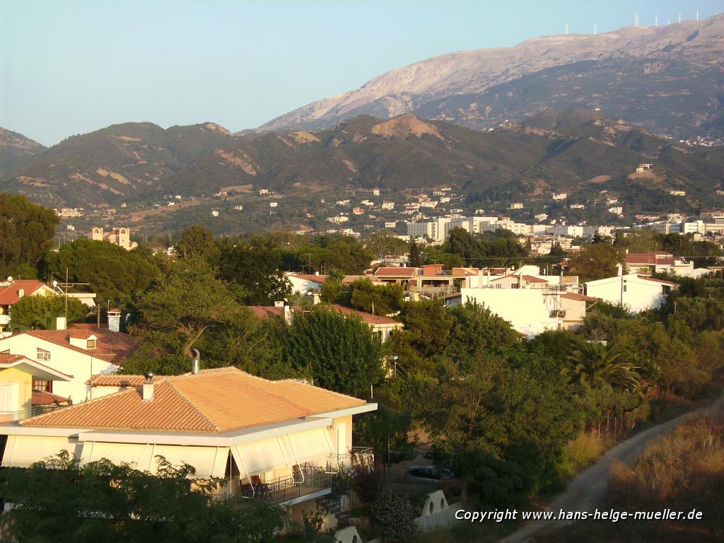 Ausblick vom Hotelbalkon