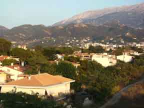 Ausblick vom Hotelbalkon