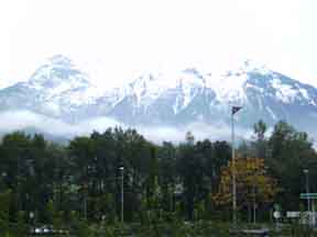 auf Rastplatz in Österreich